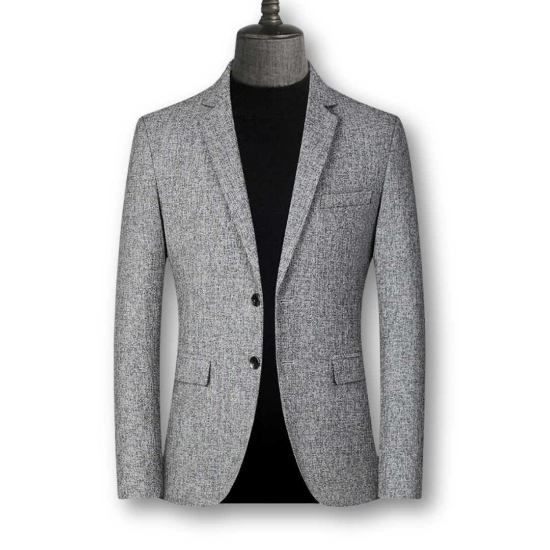 Domenico | Elegante blazer de tela escocesa
